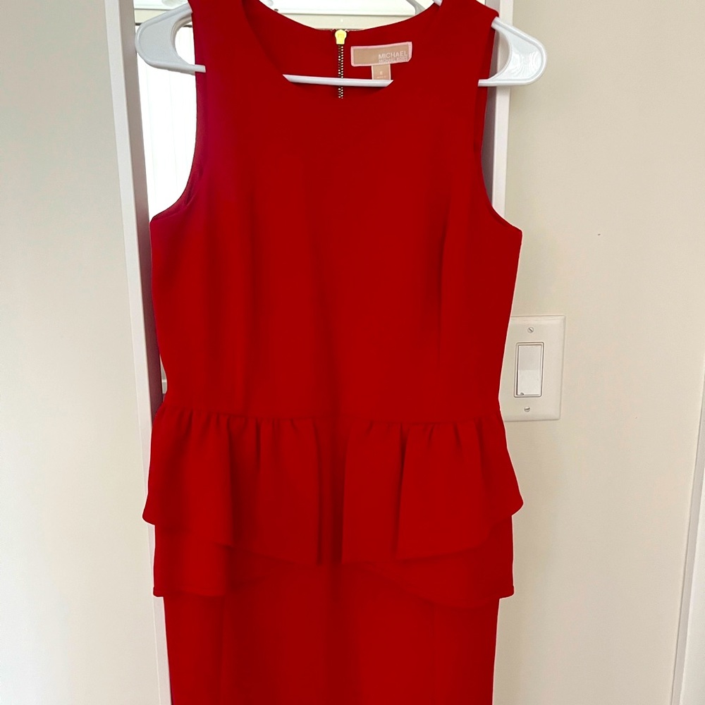 Michael Kors red dress